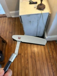 Miura KM-009 Putter Golf Club Japan Milled Blade 35 Inch Leather Grip Headcover - Picture 1 of 8