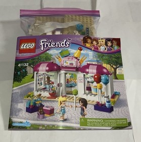 2016 LEGO Friends Heartlake Party Shop (41132) Complete No Minifigs READ DESC