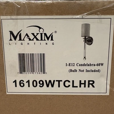 Maxim Lighting Lucent 1-Light Wall Sconce - 120V - Heritage Brass - Image 1 of 2