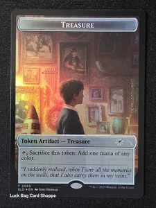 Treasure Token (2065) La Nuestra Secret Lair Drop Rainbow Foil - Picture 1 of 1