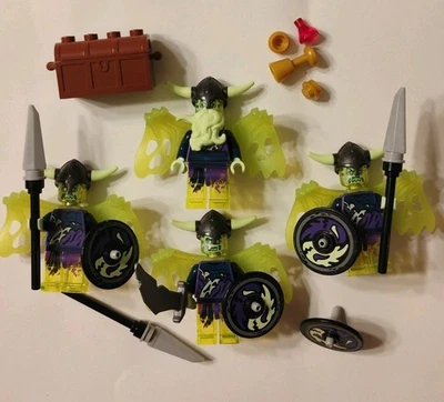 Lego Castillo Fantasía Vikingo Fantasma Guerrero Minifigura Lote Mazmorras Dragones Batalla Foto 1 de 2
