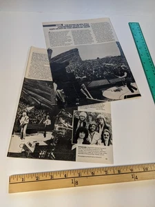 Vintage Clipping - The Moody Blues article & photos 1981 - Bild 1 von 1