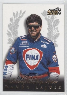 1997 Pinnacle Action Packed Championship Drive Randy LaJoie #55 - Image 1 of 2