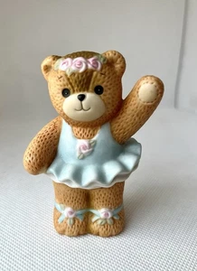 Lucy and Me Bear Enesco Rigg 1984 Ballerina Blue Tutu - Picture 1 of 6