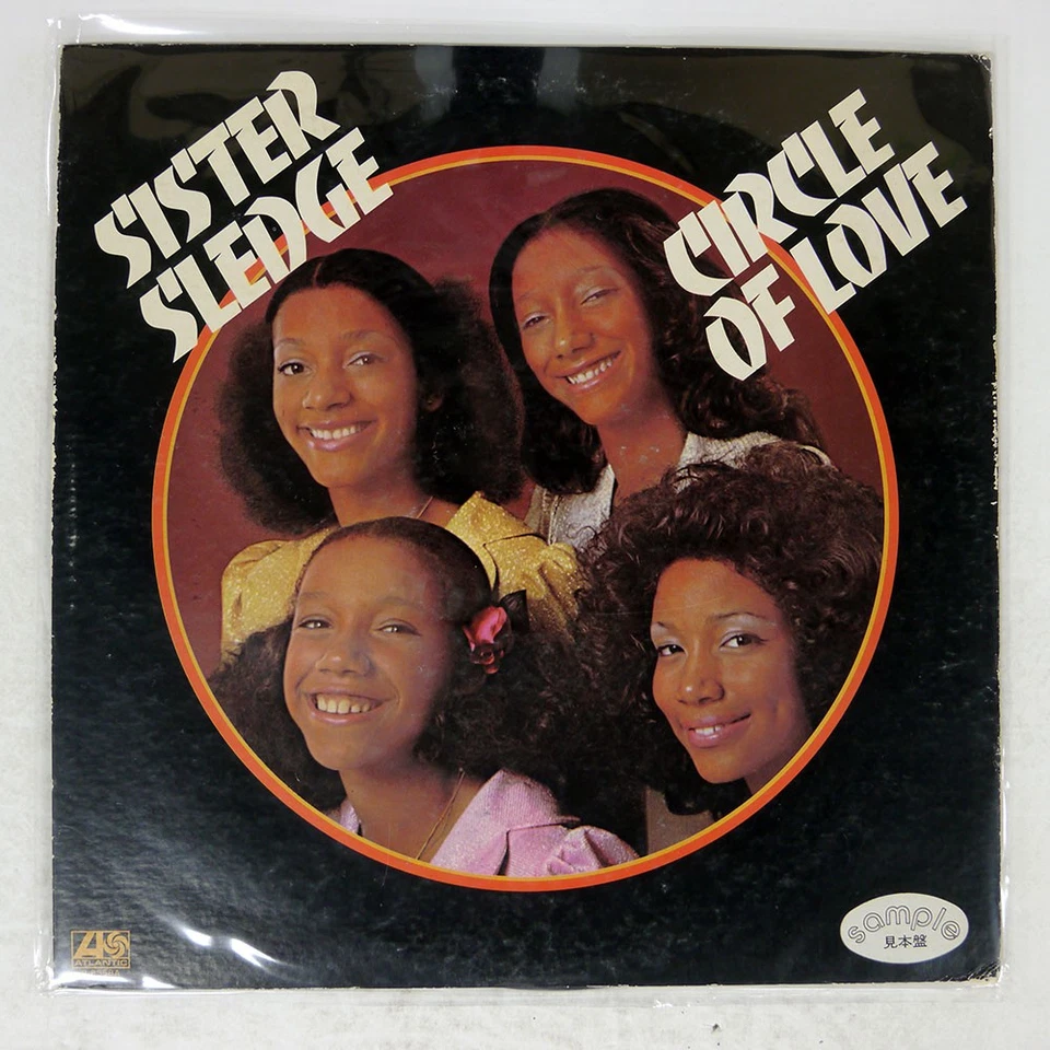 SISTER SLEDGE CIRCLE OF LOVE ATLANTIC P8558A Japan PROMO VINYL LP - Bild 1 von 1