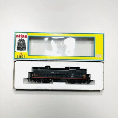 HO Atlas 7089 St. Louis South-Western Black Widow RSD 4/5 Diesel Loco - See Vid - Image 1 of 4