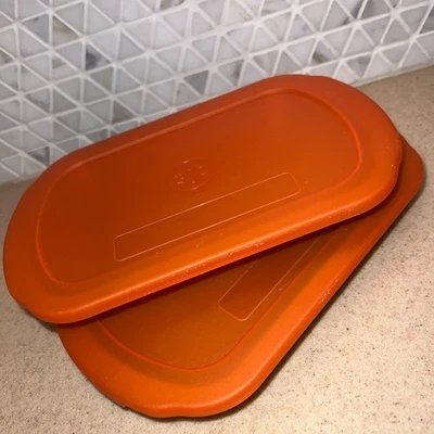 Pampered Chef Freezer Storage Containers with Lids #100078 Quick Freeze Set Of 2 - Image 1 of 4