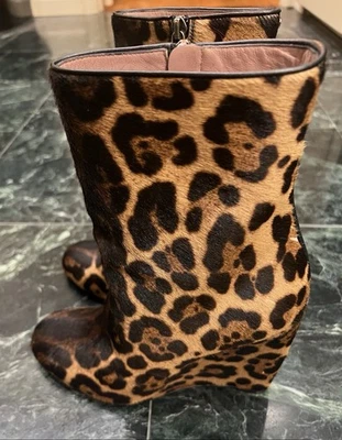 Botines Gucci Estampado Leopardo Talla 39 Foto 1 de 4