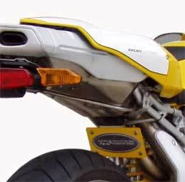 03-06 Ducati 749 / 999 Monoposto Trick Kit Guardabarros Eliminador Etiqueta Soporte Foto 1 de 1