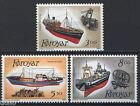 Îles Féroé 1987, bateaux, navires, bateaux de pêche, neuf neuf neuf dans son emballage