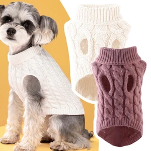 Maglione a maglia giacca invernale cappotto per cani maglione a maglia abbigliamento per cani caldo - Foto 1 di 24