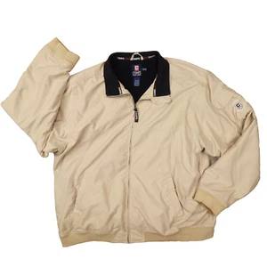 Chaps Ralph Lauren Vintage 90s Beige Fleece Lined Parka Jacket size XL - Picture 1 of 11