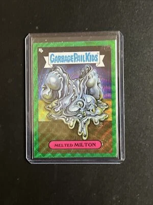 GPK Green Boarder wave Melted Milton 027/299 Chrome Series 5 Card Number 215a - Image 1 of 2