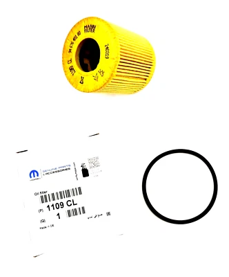 Filtro de aceite original Peugeot 206 207 208 307 407 C2 C3 C4 C5 C6 C8 Astra L - 1109CL Foto 1 de 4