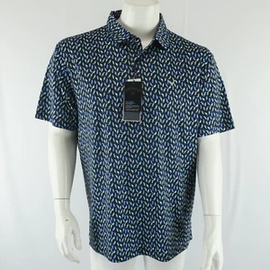 Callaway Opti-Dri Short Sleeve Golf Polo Shirt Mens L Toucan Parrot Bird Print - Picture 1 of 10