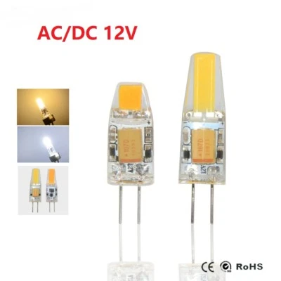 1-100 AC/DC12V Dimmable G4 LED COB Light 3W 6W High Quality LED G4 COB Lamp Bulb - Image 1 of 4