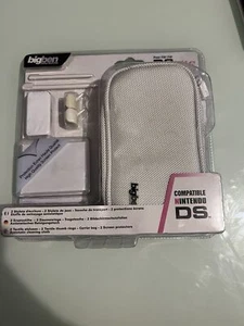 pack essential kit housse stylet range jeux nintendo ds lite blanc - Photo 1/2
