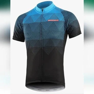 Camisetas de ciclismo BERGRISAR para hombre mangas cortas azul camisa de bicicleta XL - Imagen 1 de 10