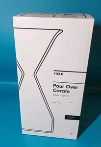 Yield Glass Pour Over Carafe Cobalt New in Box - Picture 1 of 7