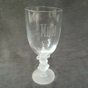Disney Minnie Mouse Mum Wine Glass engraved Disney Mum Glass Made in Japan 300ml - Foto 1 di 12