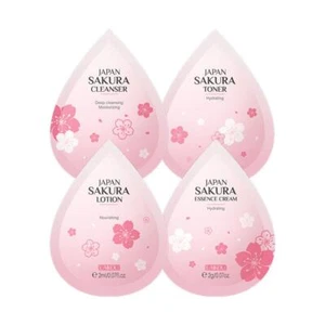 LAIKOU Japanese Ch-erry Blossom Single Pack Skincare Small Pack Trial Set 2025 - Picture 1 of 14