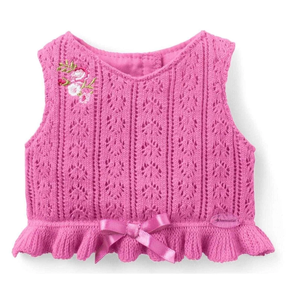 American Girl LoveShackFancy Garden Party Peplum Top New