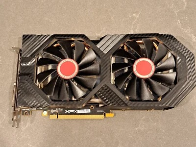 XFX AMD Radeon RX 580 Black Edition 8GB GDDR5 Graphics Card (RX-580P8DBDR) - Image 1 of 4