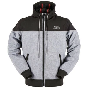 Furygan Sektor Textile Motorcycle Jacket Black Charcoal Grey Medium - Picture 1 of 4