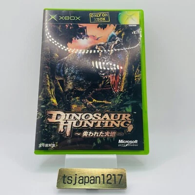 Microsoft Xbox Dinosaur Hunting Lost Earth Land with Case Instructions 2003 Used - Image 1 of 4