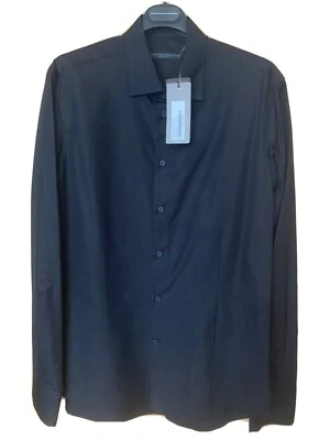 Ermanno Scervino men’s black cotton shirt - Imagem 1 de 4