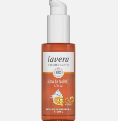 Suero facial BIO Lavera Glow by Nature con Q10 y vitamina C, 30 ml SIN CAJA Foto 1 de 2