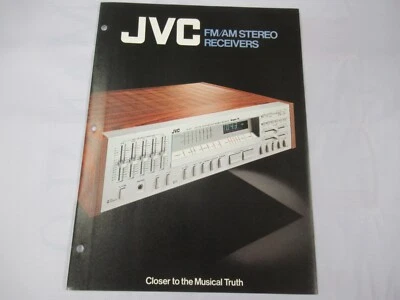 JVC Vintage Stereo Receiver R-S77 R-S55 R-S33 R-S11  Catalogue Original Japan - Image 1 of 4