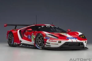 1:18 AUTOART Ford Gt Ford Ecoboost 3.5L #67 Lmgte Pro Class Le Mans 2019 AA81911 - Picture 1 of 2
