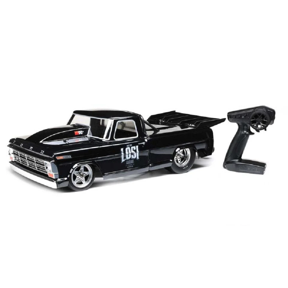 Losi RC Car Drag Car 1968 F100 22S Brushless RTR Losi Garage 1:10 2WD - Bild 1 von 4