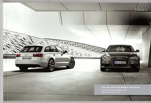 Audi A6 Saloon & Avant 2011-2012 UK Market Sales Brochure SE S line - Picture 1 of 2