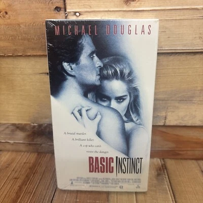 Basic Instinct VHS Tape New / Sealed Michael Douglas - Image 1 of 3