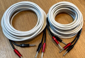 Chord Rumour X Speaker Cable 13m pair (2 x 13m) - Factory Terminated Ohmic Plugs - Picture 1 of 8