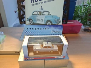 CORGI VANGUARDS 1:43 HERTFORDSHIRE POLIZIA VAUXHALL VIVA HA VA08708 CON LIBRO - Foto 1 di 9