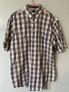 Men’s Daniel Cremieux Collection Dress Shirt Size L Fine Italian Fabric Striped - Picture 1 of 4