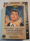 A STAR IS BORN BETAMAX BAND IN CLAMSHELL HÜLLE JUDY GARLAND JAMES MASON