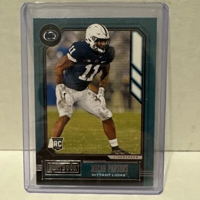 MICAH PARSONS/COWBOYS 2021 Chronicles Playbook Draft Picks ROOKIE/RC Card #327 - Image 1 of 4