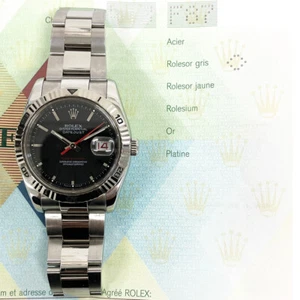 2003 Rolex Datejust Turn-O-Graph 116264, 'Thunderbird', 36mm, Steel & White G... - Picture 1 of 7