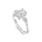 Diamond Engagement Ring Certified IGI GIA 1.31 Ct Lab Created 950 Platinum