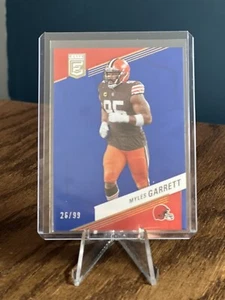 2023 Donruss Elite #79 Myles Garrett True Blue /99 Browns Defense MVP? 🔥 - Picture 1 of 1