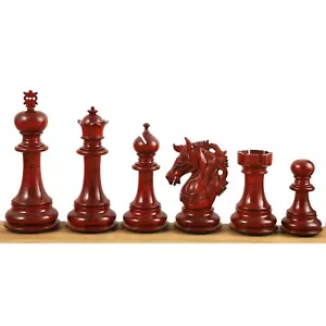 Figuras de ajedrez Prestige Luxury Staunton solo juego - brote palisandro - Imagen 1 de 11