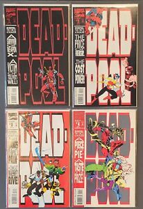 DEADPOOL - The Circle Chase #1-4  F/VF  Complete Series Marvel Comics -  1993