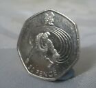 2011 London 2012 Olympic Games Goalball 50p 50 Pence Coin