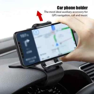 phone holder adapter stand car dash vent visor mount display with 360 degree SEE - Picture 1 of 81