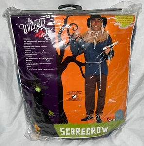 Rubies Men’s Wizard Of Oz Plus Size Scarecrow Costume Fits 46-52 Jacket Size - Picture 1 of 4