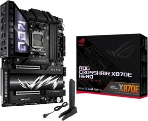 ASUS ROG CROSSHAIR X870E HERO Mainboard Sockel AM5 (AMD, X870E, ATX) NEU & OVP - Picture 1 of 2